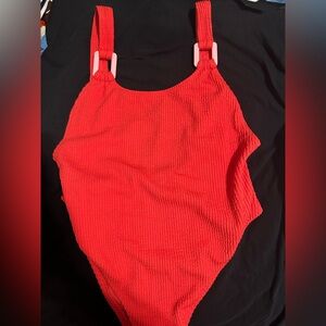 Aerie Vibrant Red One-Piece Swimsuit